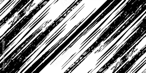 black yellow brush wrap car sticker pattern abstract banner sporty lines black white color combination grunge brush pattern motorsport design, Eps 10.