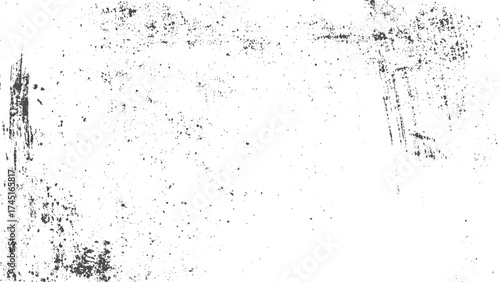 Abstract vintage grunge background with dusty distressed texture overlay. Grunge texture vector with irregular graphic elements and dust grain effect. 