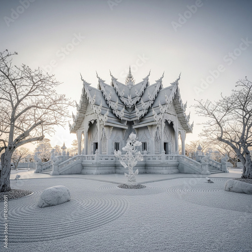 white temple