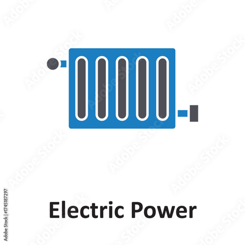 Electrical energyVector icon which can easily modify or edit