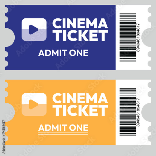 cinema ticket admit one
