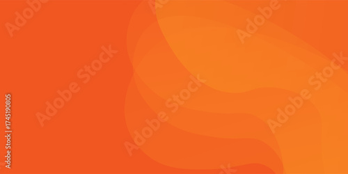 Modern orange background. Orange elements with fluid gradient. abstract