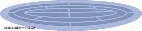 Starship Enterprise saucer section schematic science fiction illustration