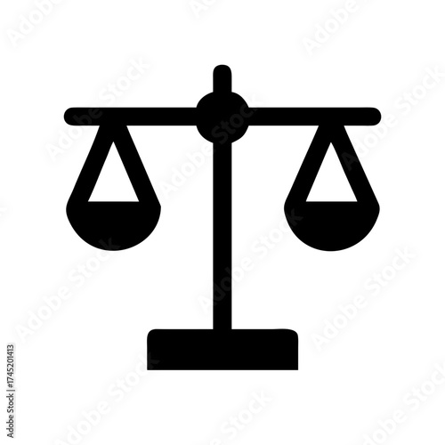 Scales of justice represent legal balance