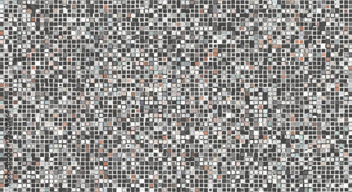 Abstract mosaic pattern with varied shades and tones, creating a visually engaging composition.