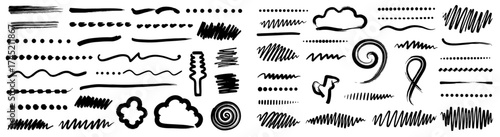 Hand-Drawn Doodle Arrows: Directional Signs, Guide, and Navigation Elements in Vintage Style for Web, Print, and Creative Projects with Artistic Arrows and Pointing Designs