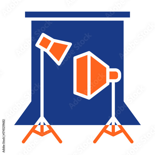 Photo Studio Fill Vector Icon