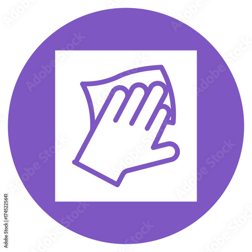Cleaning Glass icon vector image. Can be used for House Cleaning.