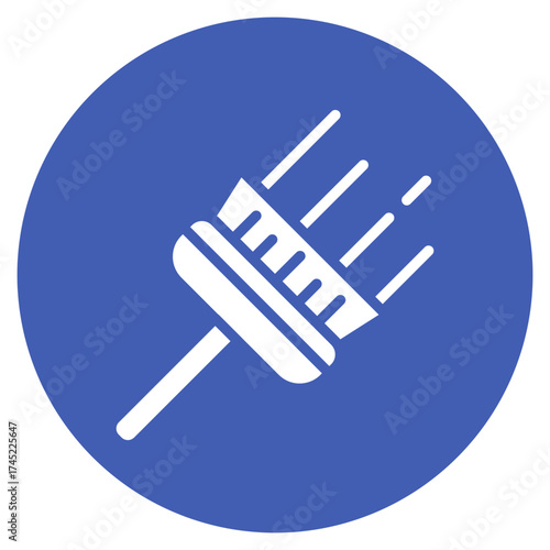 Dusting icon vector image. Can be used for House Cleaning.