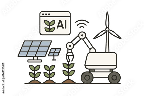 Futuristic ai and robotics in sustainable agriculture technology