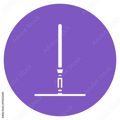 Light Saber icon vector image. Can be used for Science Fiction.