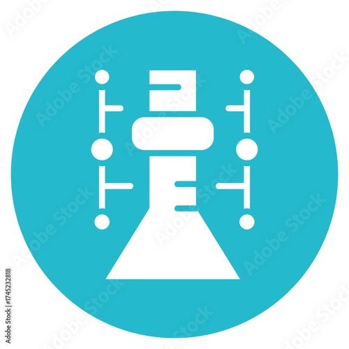 Samples icon vector image. Can be used for Science Fiction.