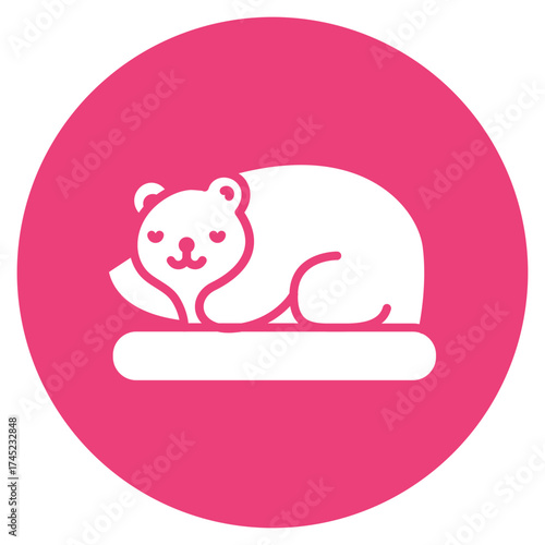 Hibernation icon vector image. Can be used for Science Fiction.
