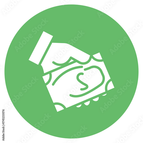 Bribery icon vector image. Can be used for Prison.