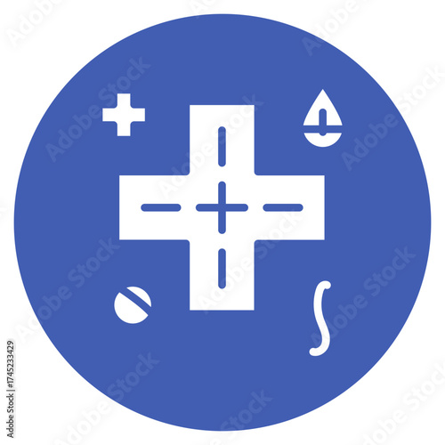 Trauma icon vector image. Can be used for Natural Disaster.