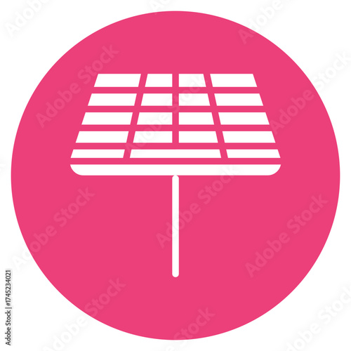Solar Cell icon vector image. Can be used for Electric Circuits.