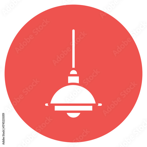 Cleaning Light Fixtures icon vector image. Can be used for Cleaning and Dusting.