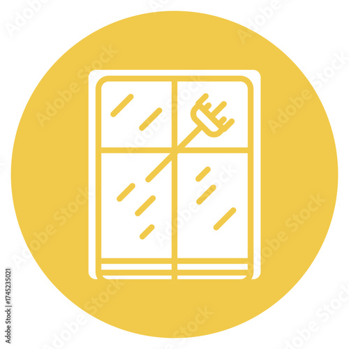 Cleaning Windows icon vector image. Can be used for Cleaning and Dusting.