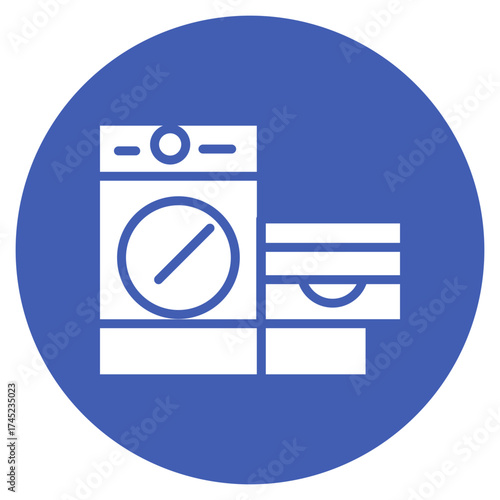 Cleaning Closets icon vector image. Can be used for Cleaning and Dusting.