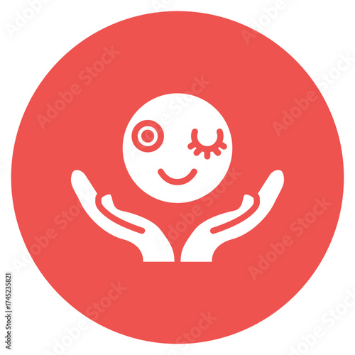 Optimism icon vector image. Can be used for Personality Traits.