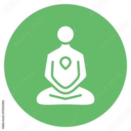 Self Awareness icon vector image. Can be used for Personality Traits.