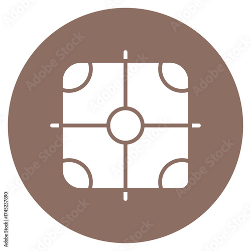 Alignment icon vector image. Can be used for Business Analytics.