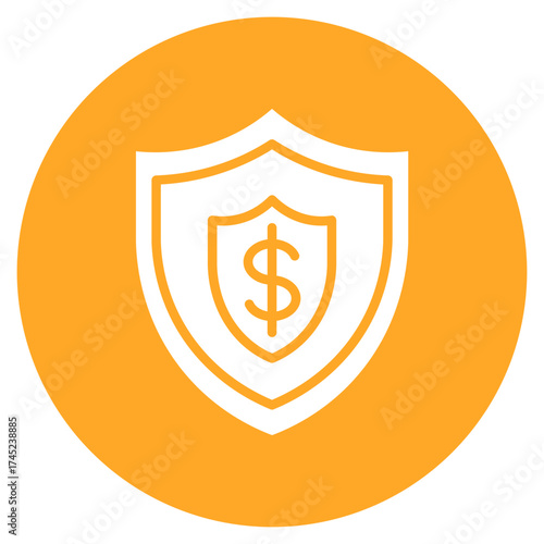 Fraud Prevention icon vector image. Can be used for Risk Management.