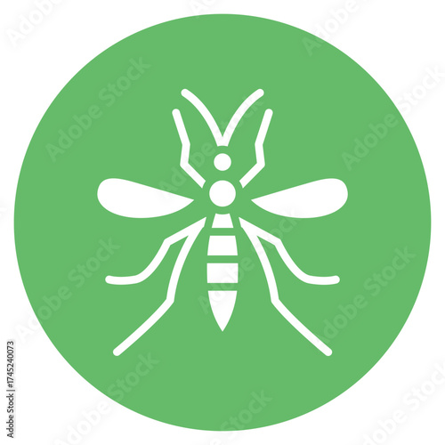 Vector-Borne Disease icon vector image. Can be used for Infectious Diseases.