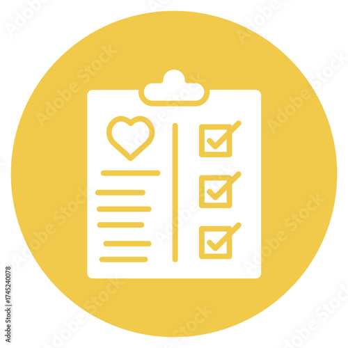 Immunization Record icon vector image. Can be used for Infectious Diseases.
