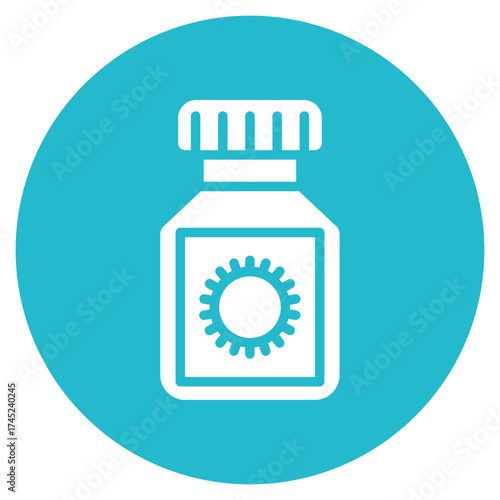 Antiviral Medication icon vector image. Can be used for Infectious Diseases.