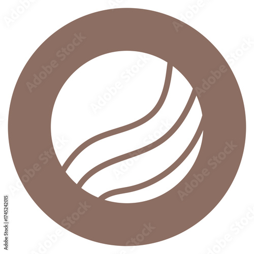 Pearl icon vector image. Can be used for Ocean.