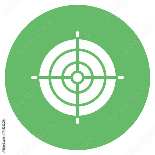 Radar icon vector image. Can be used for Ocean.