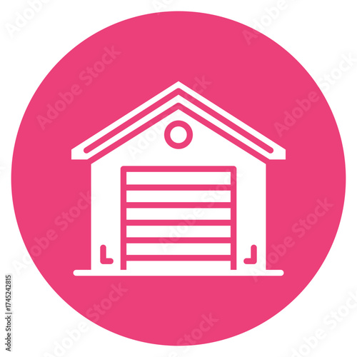 Warehouse Closed icon vector image. Can be used for Warehouse.