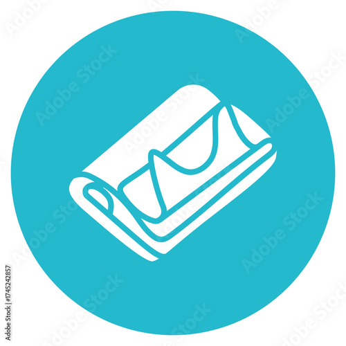Durable Fabric icon vector image. Can be used for Fabric Features.