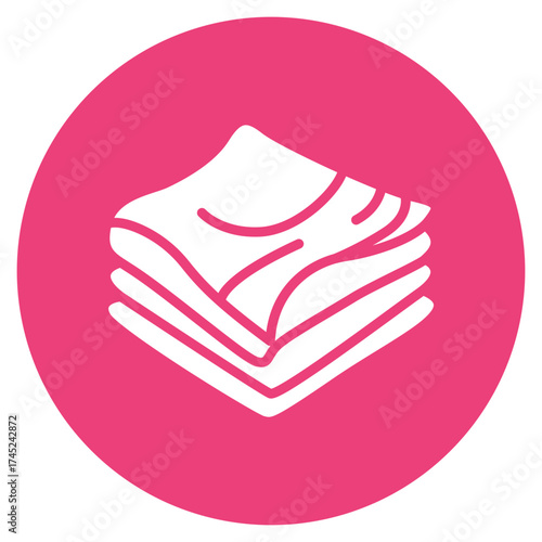 Fabric Layers icon vector image. Can be used for Fabric Features.