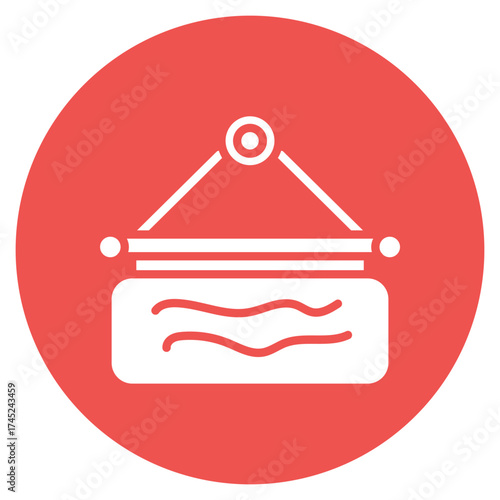 Closed Tag icon vector image. Can be used for Supermarket.