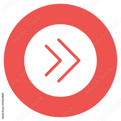 Next Button icon vector image. Can be used for Instrument.