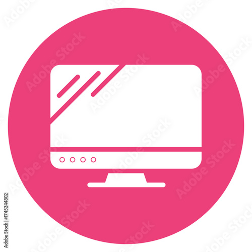 Desktop icon vector image. Can be used for Battery and Power.
