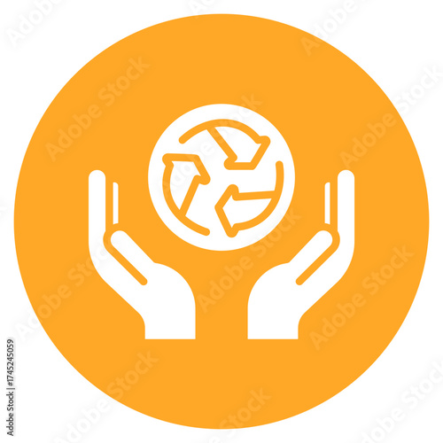 Renew icon vector image. Can be used for Battery and Power.