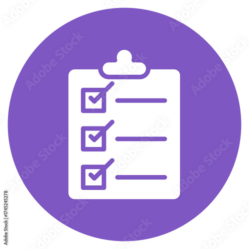 Checklist icon vector image. Can be used for Shoemaker.