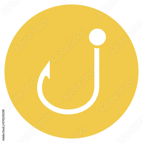 Hook icon vector image. Can be used for Shoemaker.