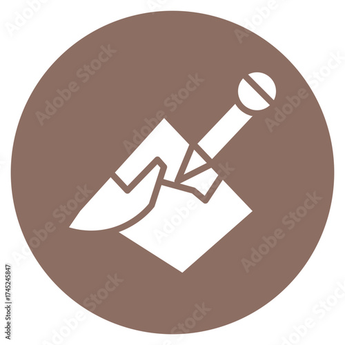 Drawing icon vector image. Can be used for Art and Craft Supplies.