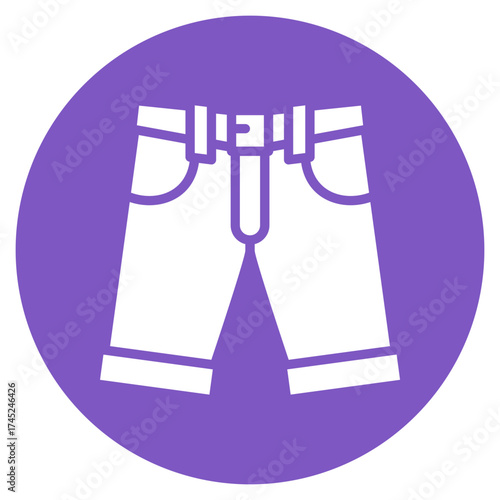 Men Pants icon vector image. Can be used for Oktoberfest.