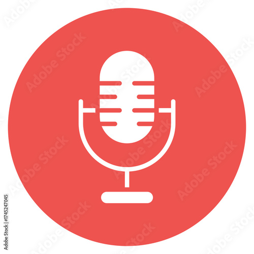 Voice Recognition icon vector image. Can be used for Biometrics.