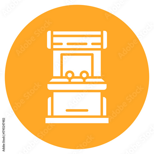 Arcade icon vector image. Can be used for Bowling.