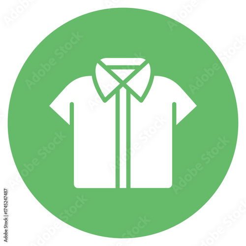 Shirt icon vector image. Can be used for Baby Shower.