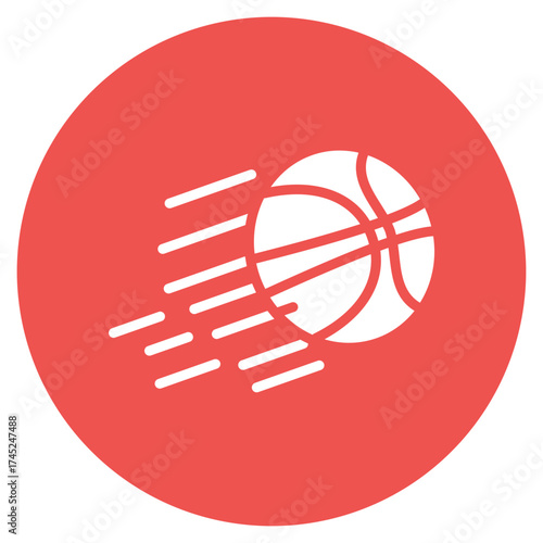 Ball Speed icon vector image. Can be used for Bowling.