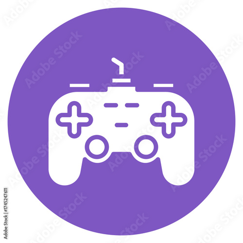 Console Gaming icon vector image. Can be used for Bowling.