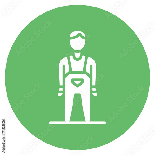 Animal Trainer icon vector image. Can be used for Diversity.