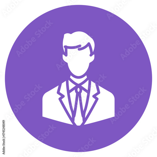 Business Analyst icon vector image. Can be used for Diversity.